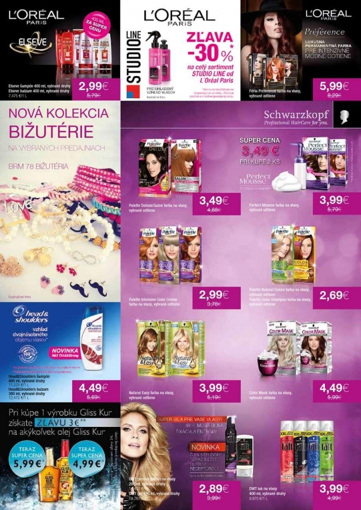 leták 101 Drogerie aktuálny leták strana 4 leták 101 Drogerie aktuálny leták strana 4