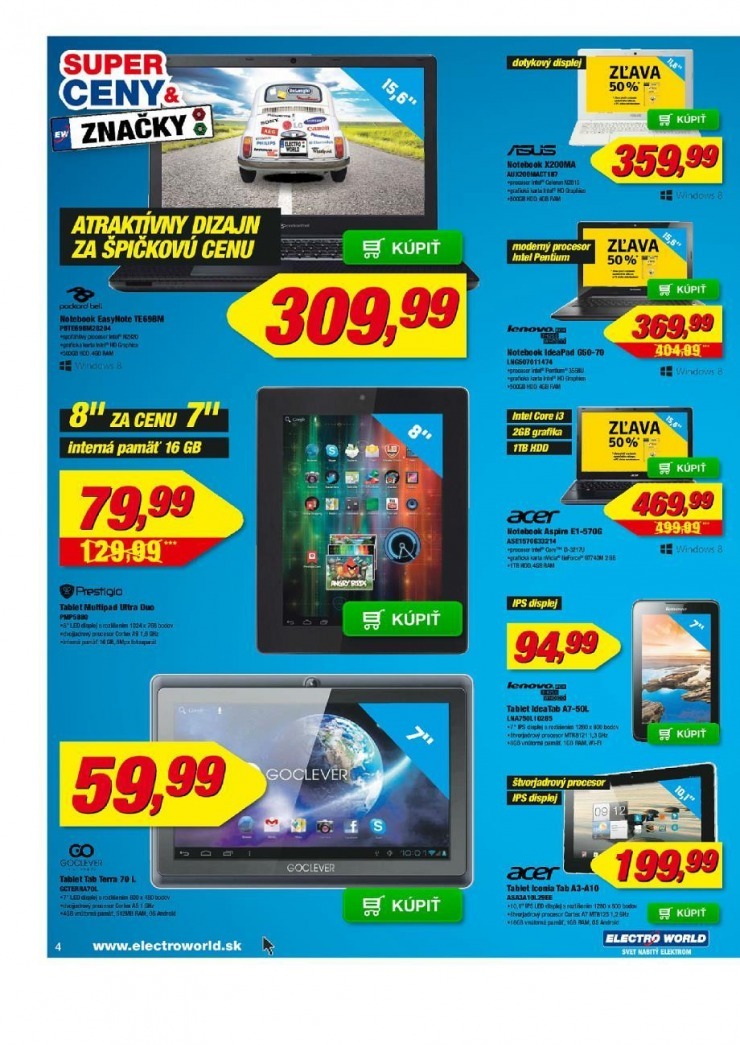 leták akčný leták Electro World strana 4 leták akčný leták Electro World strana 4