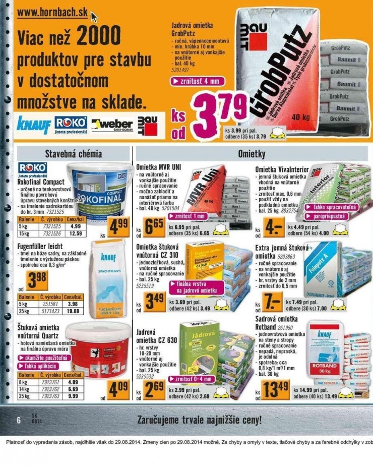 leták aktuálny katalóg HORNBACH strana 6 leták aktuálny katalóg HORNBACH strana 6
