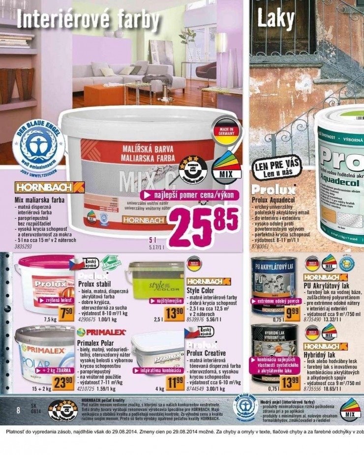 leták aktuálny katalóg HORNBACH strana 8 leták aktuálny katalóg HORNBACH strana 8