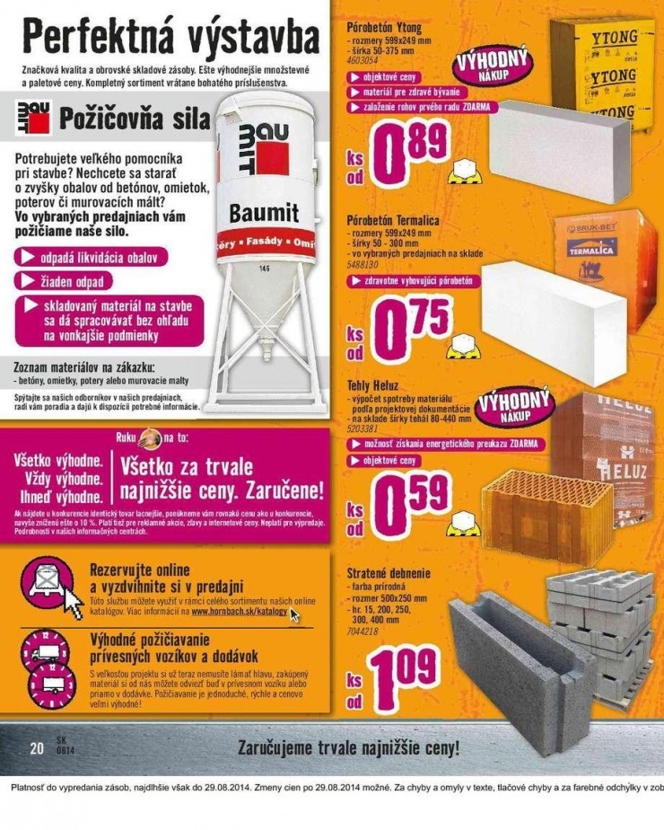 leták aktuálny katalóg HORNBACH strana 20 leták aktuálny katalóg HORNBACH strana 20