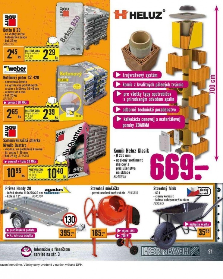 leták aktuálny katalóg HORNBACH strana 21 leták aktuálny katalóg HORNBACH strana 21