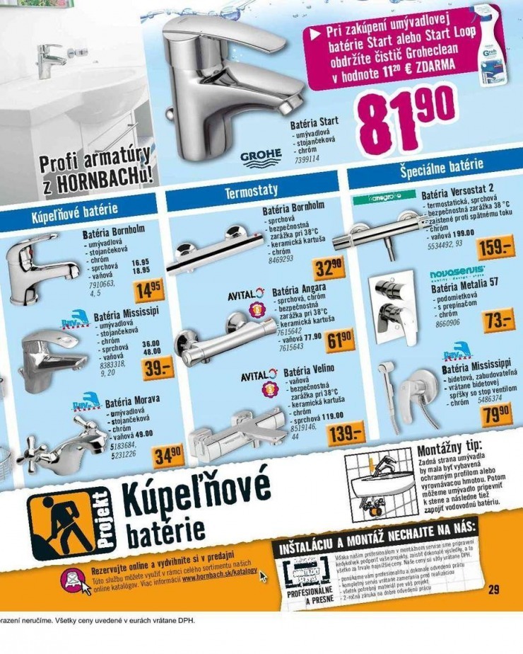 leták aktuálny katalóg HORNBACH strana 29 leták aktuálny katalóg HORNBACH strana 29