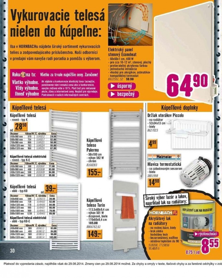 leták aktuálny katalóg HORNBACH strana 30 leták aktuálny katalóg HORNBACH strana 30