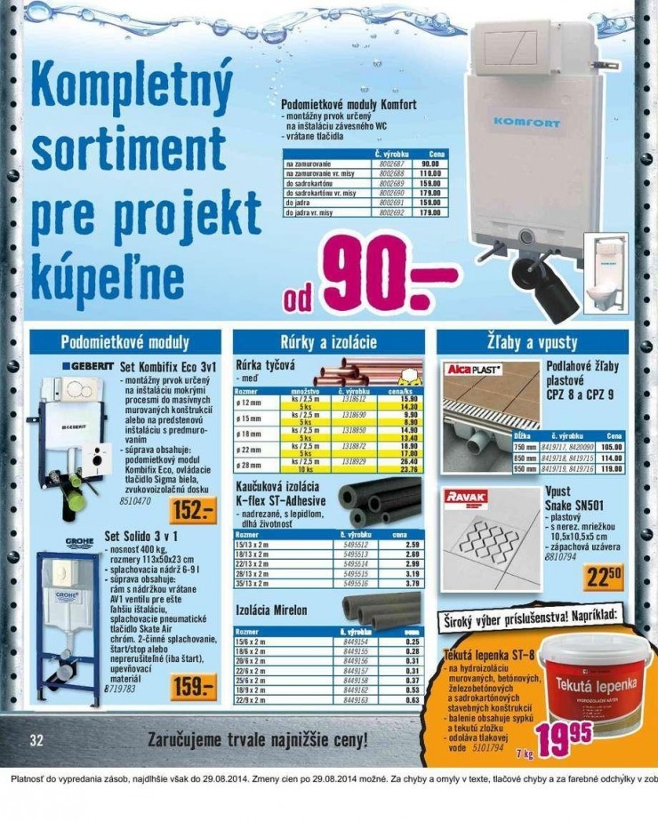 leták aktuálny katalóg HORNBACH strana 32 leták aktuálny katalóg HORNBACH strana 32