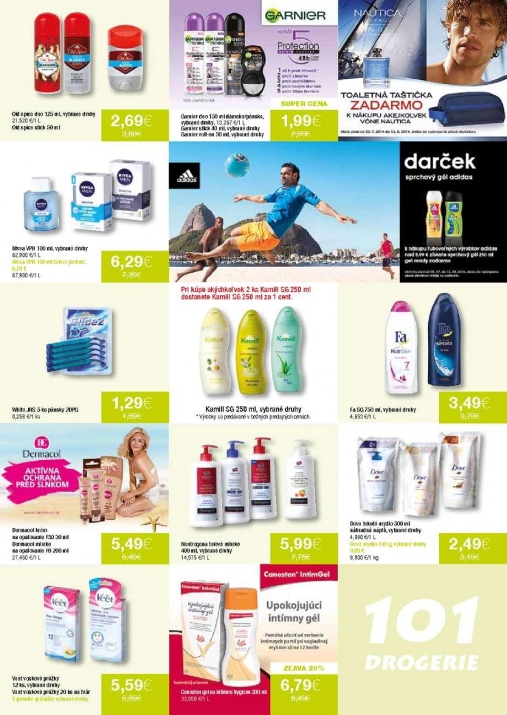 leták špeciálny leták 101 Drogerie strana 3 leták špeciálny leták 101 Drogerie strana 3