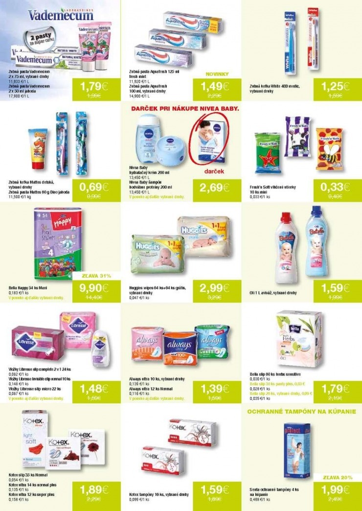 leták špeciálny leták 101 Drogerie strana 5 leták špeciálny leták 101 Drogerie strana 5