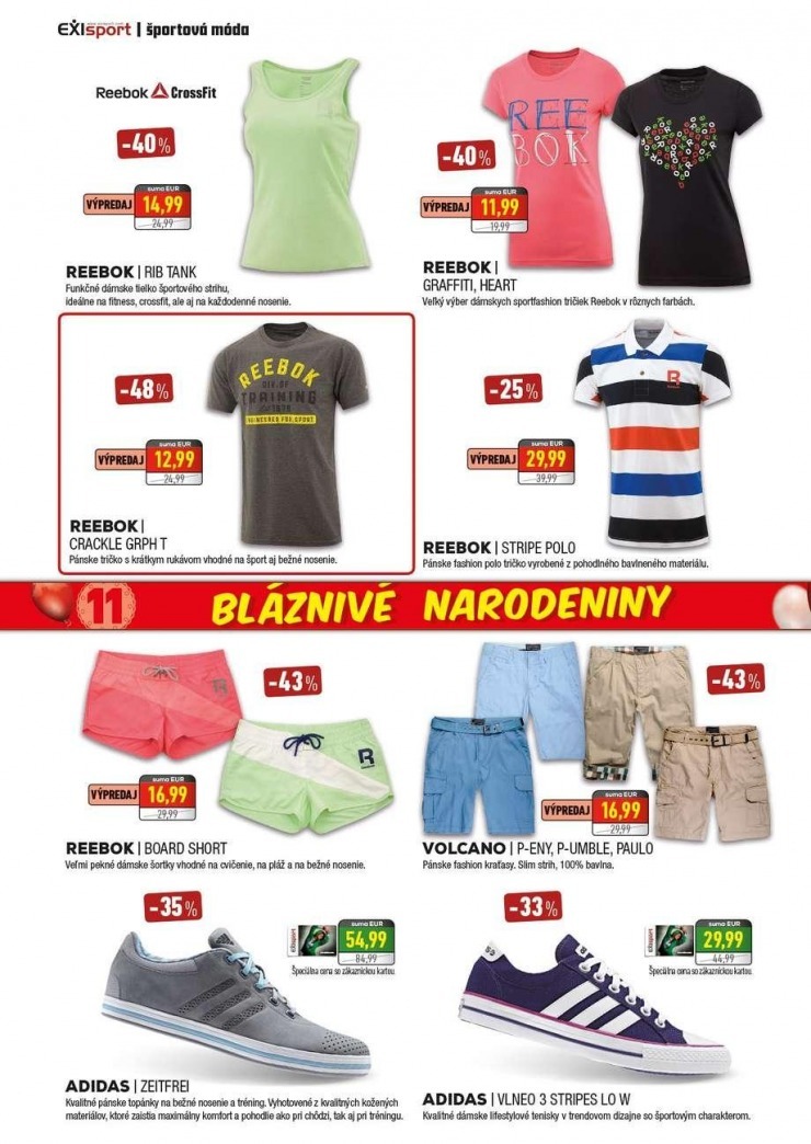 leták leták EXIsport - bláznivé narodeniny strana 4 leták leták EXIsport - bláznivé narodeniny strana 4