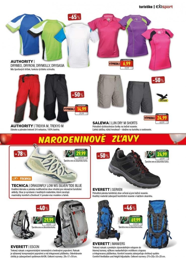 leták leták EXIsport - bláznivé narodeniny strana 5 leták leták EXIsport - bláznivé narodeniny strana 5