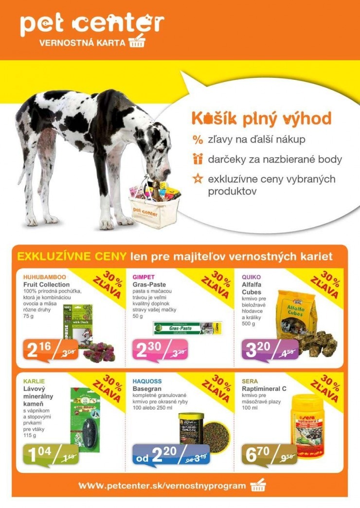 leták aktuálny leták Pet Center strana 4 leták aktuálny leták Pet Center strana 4