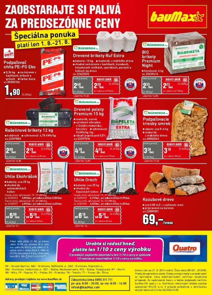 leták bauMax leták - veľký letný vypredaj strana 24 leták bauMax leták - veľký letný vypredaj strana 24
