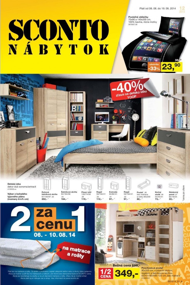 leták leták Sconto nábytok - zahradný výpredaj strana 2 leták leták Sconto nábytok - zahradný výpredaj strana 2