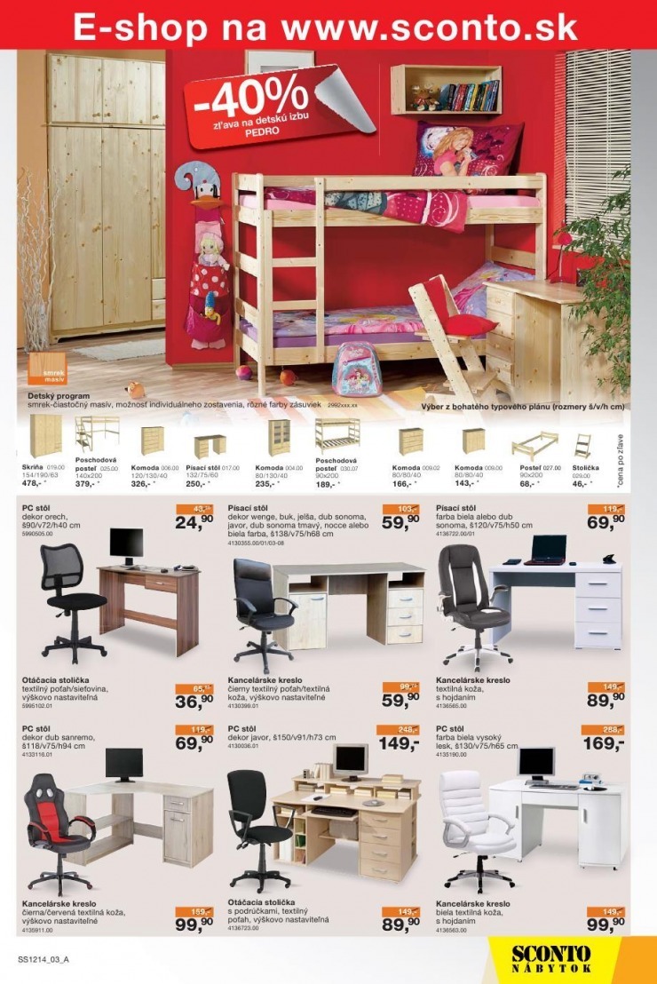 leták leták Sconto nábytok - zahradný výpredaj strana 4 leták leták Sconto nábytok - zahradný výpredaj strana 4