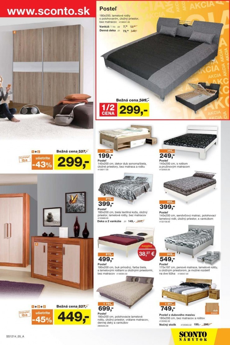 leták leták Sconto nábytok - zahradný výpredaj strana 6 leták leták Sconto nábytok - zahradný výpredaj strana 6