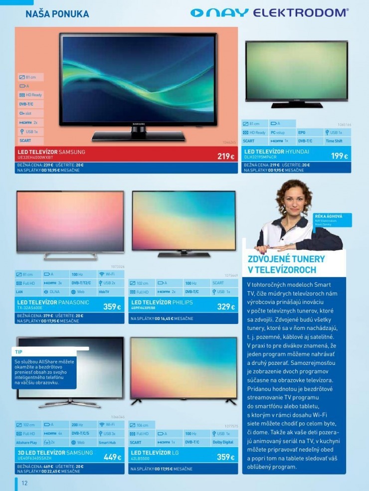leták extra leták NAY Elektrodom strana 12 leták extra leták NAY Elektrodom strana 12