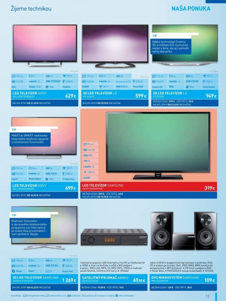 leták extra leták NAY Elektrodom strana 13 leták extra leták NAY Elektrodom strana 13