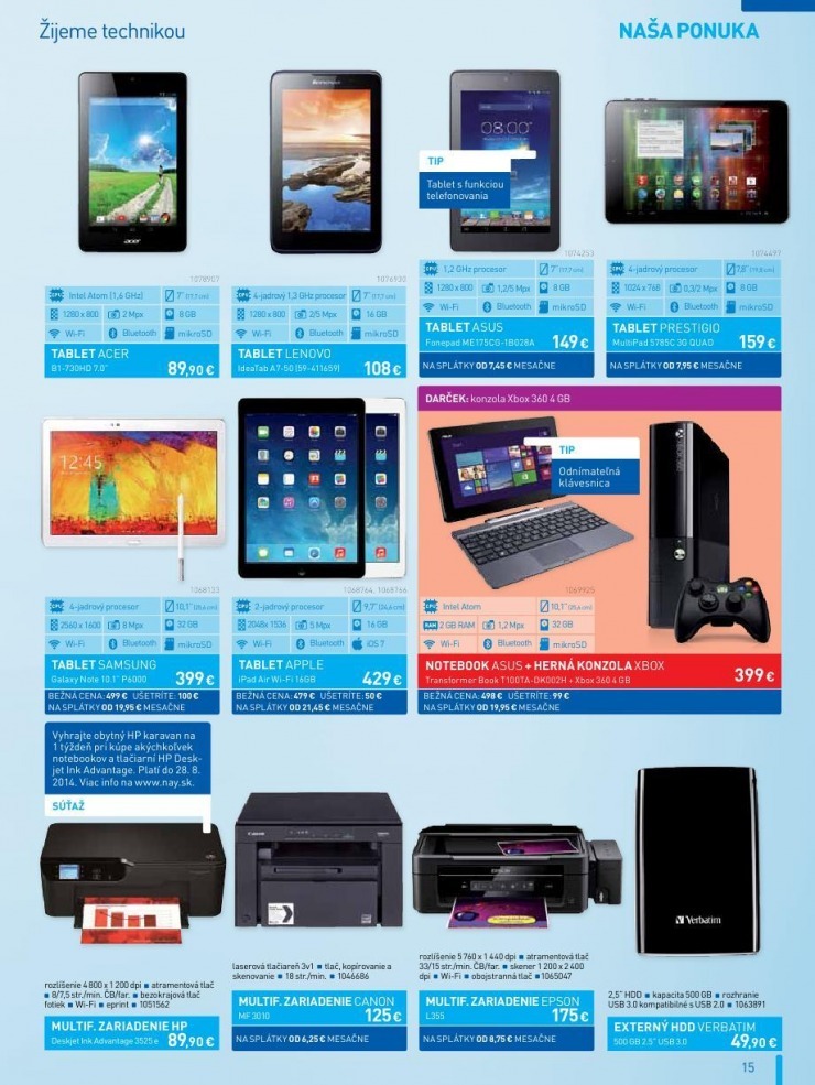 leták extra leták NAY Elektrodom strana 15 leták extra leták NAY Elektrodom strana 15