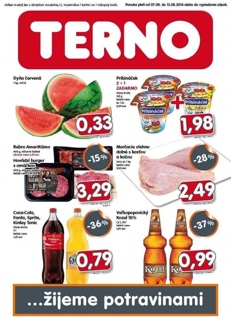 leták TERNO akčný leták strana 1 leták TERNO akčný leták strana 1