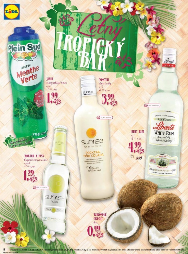 leták špeciálny leták Lidl strana 8 leták špeciálny leták Lidl strana 8