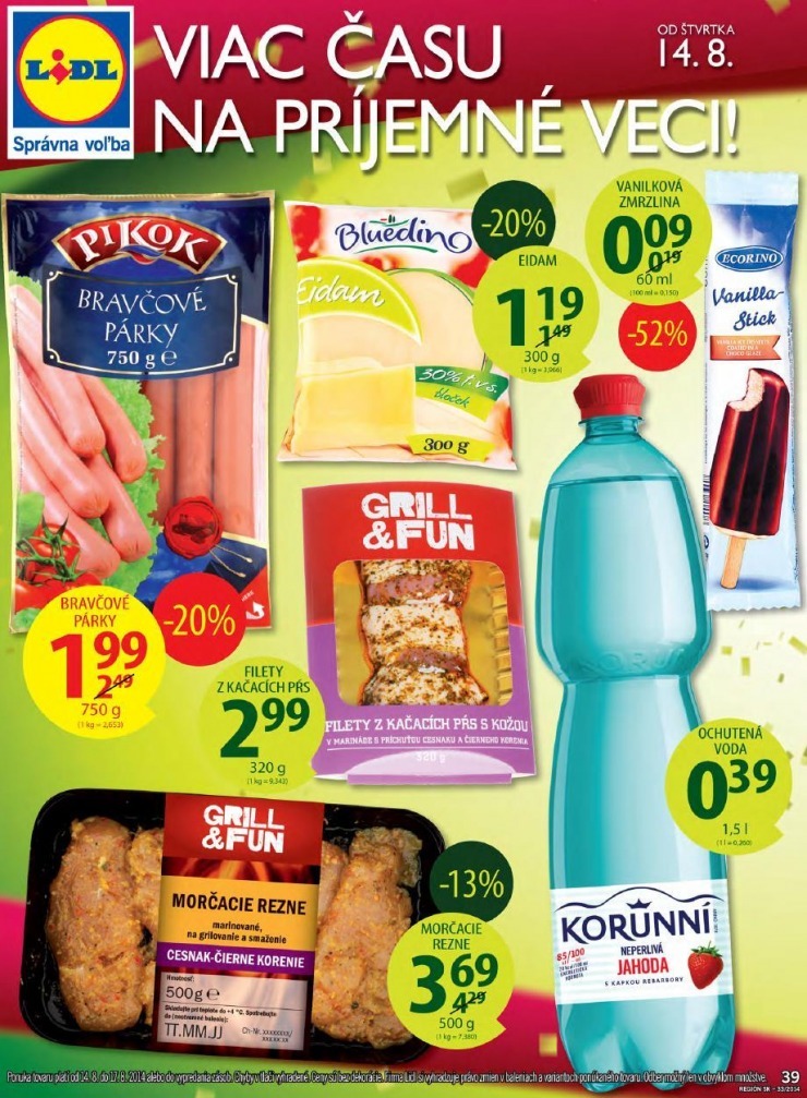 leták špeciálny leták Lidl strana 39 leták špeciálny leták Lidl strana 39