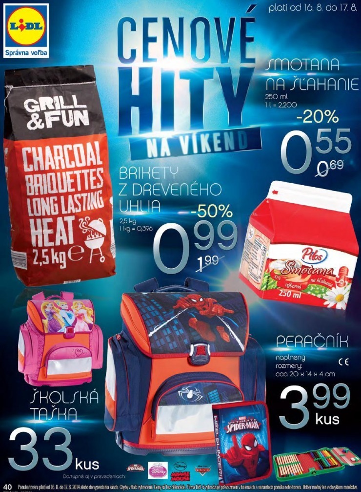 leták špeciálny leták Lidl strana 40 leták špeciálny leták Lidl strana 40