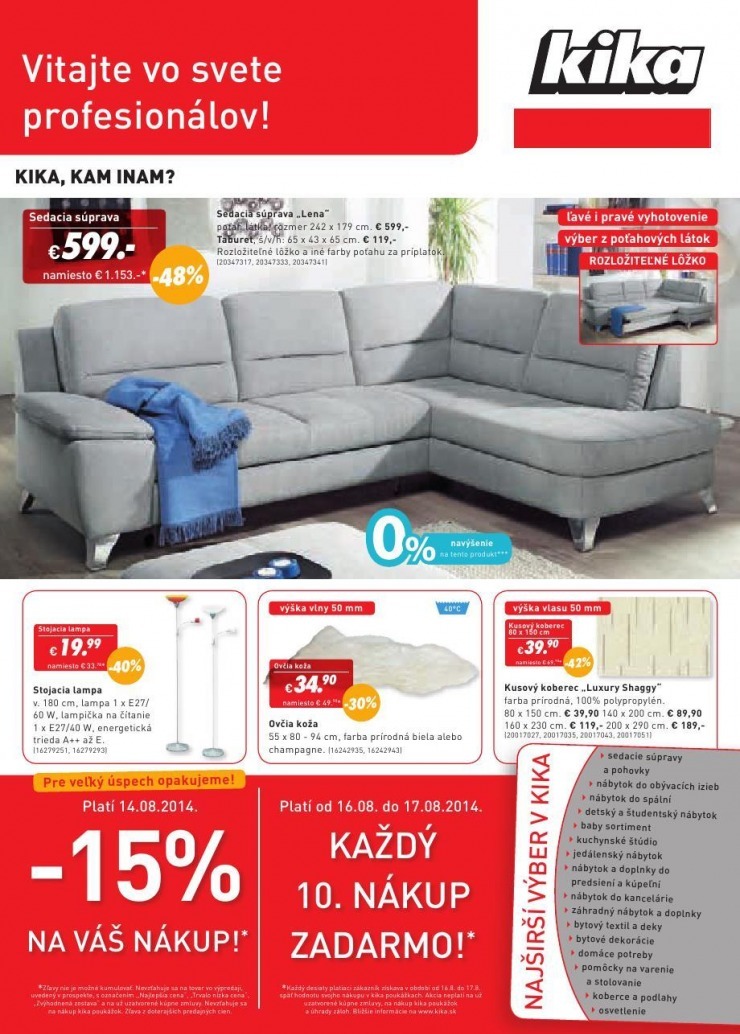 leták akčný leták kika strana 1 leták akčný leták kika strana 1
