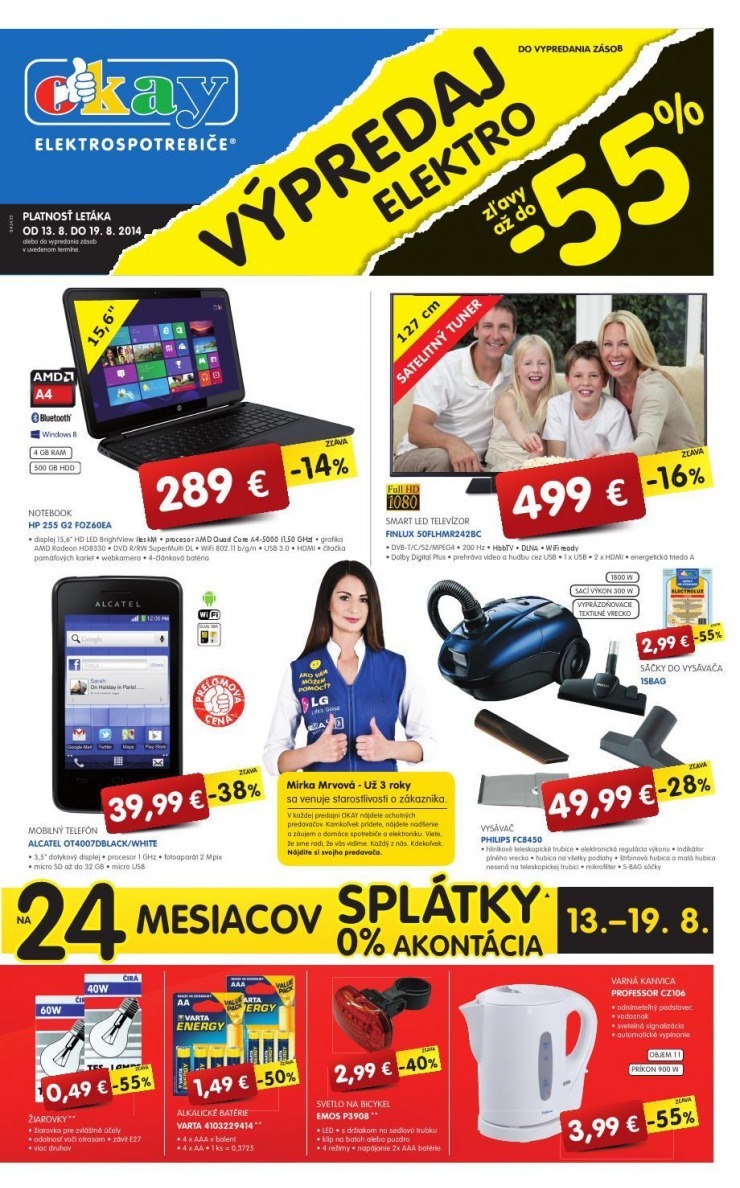 leták Okay leták - výpredaj strana 1 leták Okay leták - výpredaj strana 1