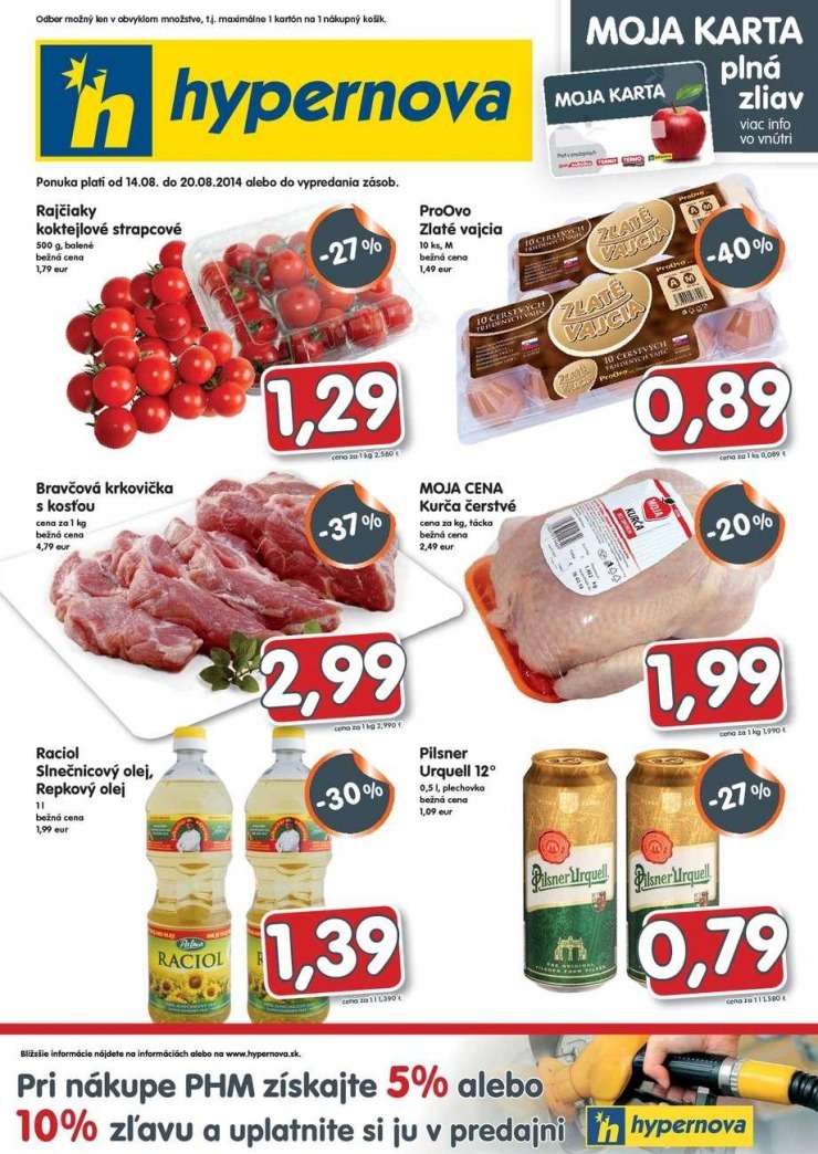 leták extra ponuka Hypernova strana 1 leták extra ponuka Hypernova strana 1
