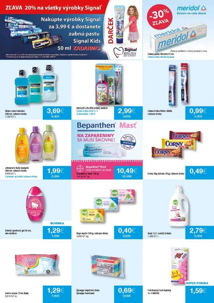 leták 101 Drogerie akciový leták strana 4 leták 101 Drogerie akciový leták strana 4