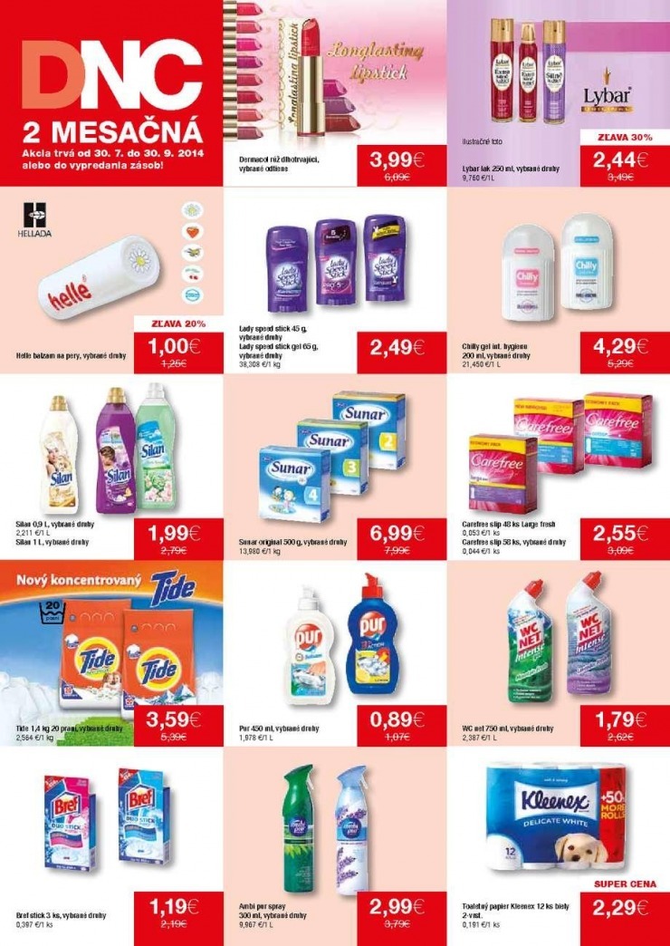 leták 101 Drogerie akciový leták strana 6 leták 101 Drogerie akciový leták strana 6