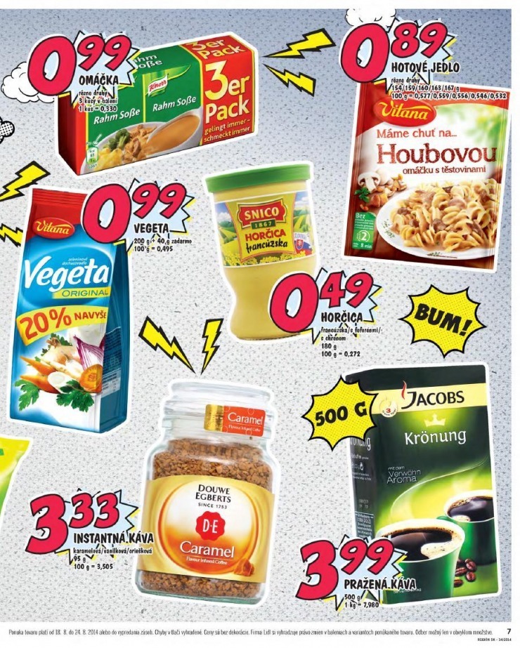 leták Lidl leták - bombastické ceny strana 7 leták Lidl leták - bombastické ceny strana 7