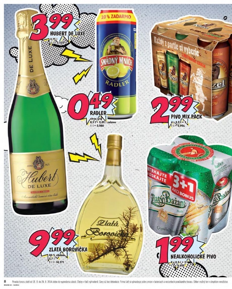 leták Lidl leták - bombastické ceny strana 8 leták Lidl leták - bombastické ceny strana 8
