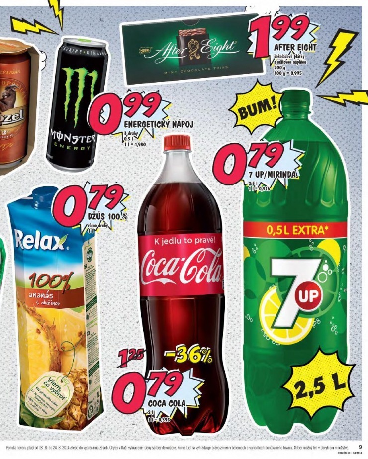 leták Lidl leták - bombastické ceny strana 9 leták Lidl leták - bombastické ceny strana 9