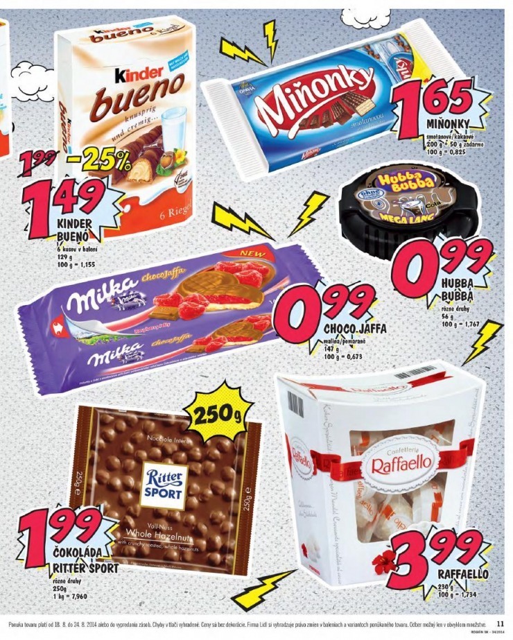 leták Lidl leták - bombastické ceny strana 11 leták Lidl leták - bombastické ceny strana 11