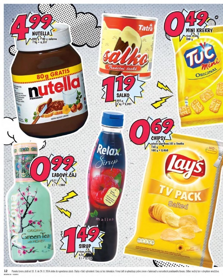 leták Lidl leták - bombastické ceny strana 12 leták Lidl leták - bombastické ceny strana 12