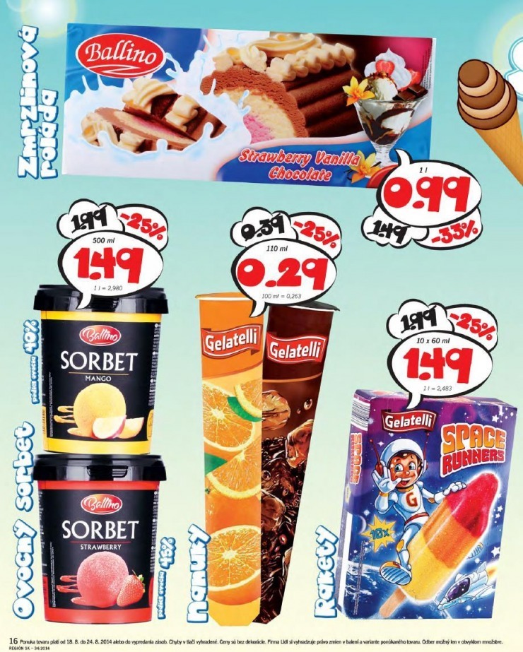 leták Lidl leták - bombastické ceny strana 16 leták Lidl leták - bombastické ceny strana 16