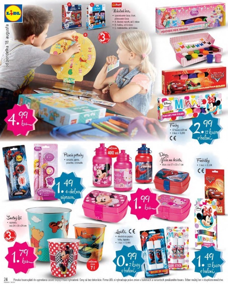 leták Lidl leták - bombastické ceny strana 24 leták Lidl leták - bombastické ceny strana 24