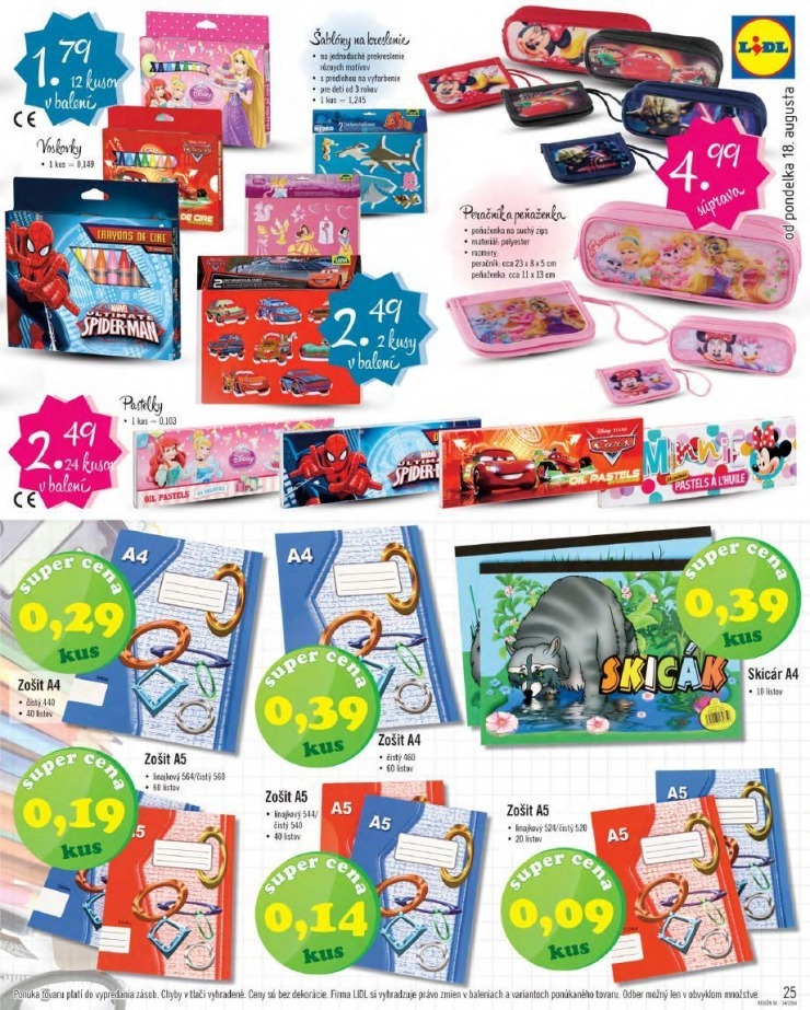 leták Lidl leták - bombastické ceny strana 25 leták Lidl leták - bombastické ceny strana 25