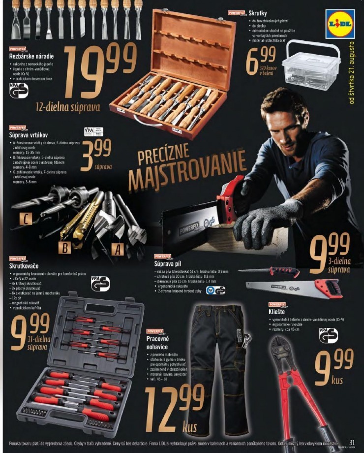 leták Lidl leták - bombastické ceny strana 31 leták Lidl leták - bombastické ceny strana 31