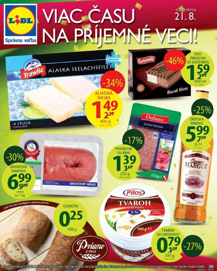 leták Lidl leták - bombastické ceny strana 39 leták Lidl leták - bombastické ceny strana 39