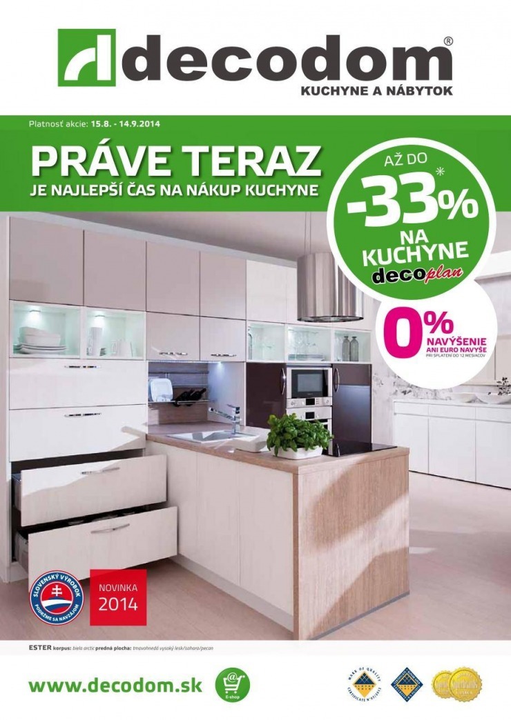 leták mimoriadný leták Decodom strana 1 leták mimoriadný leták Decodom strana 1