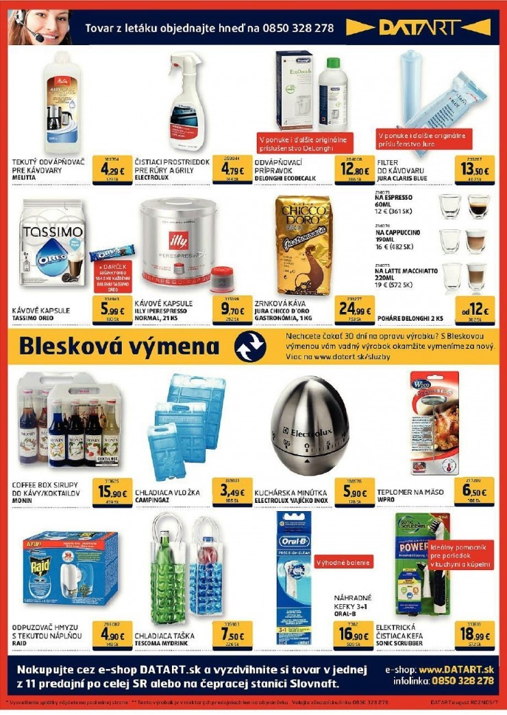 leták Datart leták - letná ponuka strana 7 leták Datart leták - letná ponuka strana 7