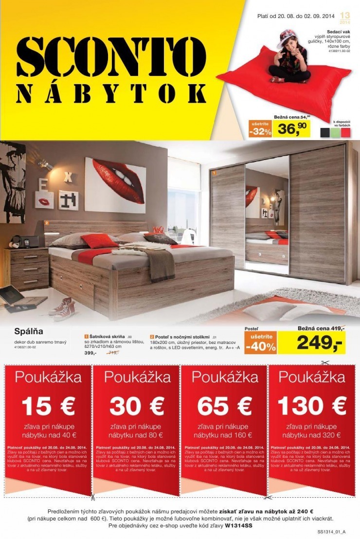 leták mimoriadný Sconto leták strana 1 leták mimoriadný Sconto leták strana 1