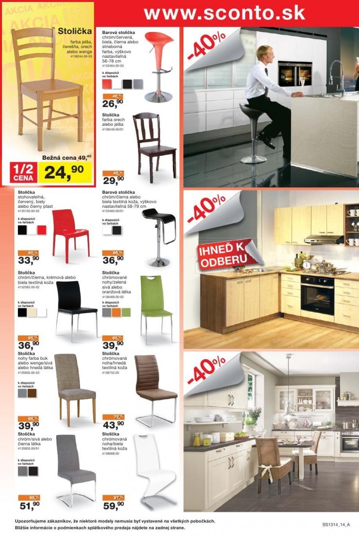 leták mimoriadný Sconto leták strana 14 leták mimoriadný Sconto leták strana 14
