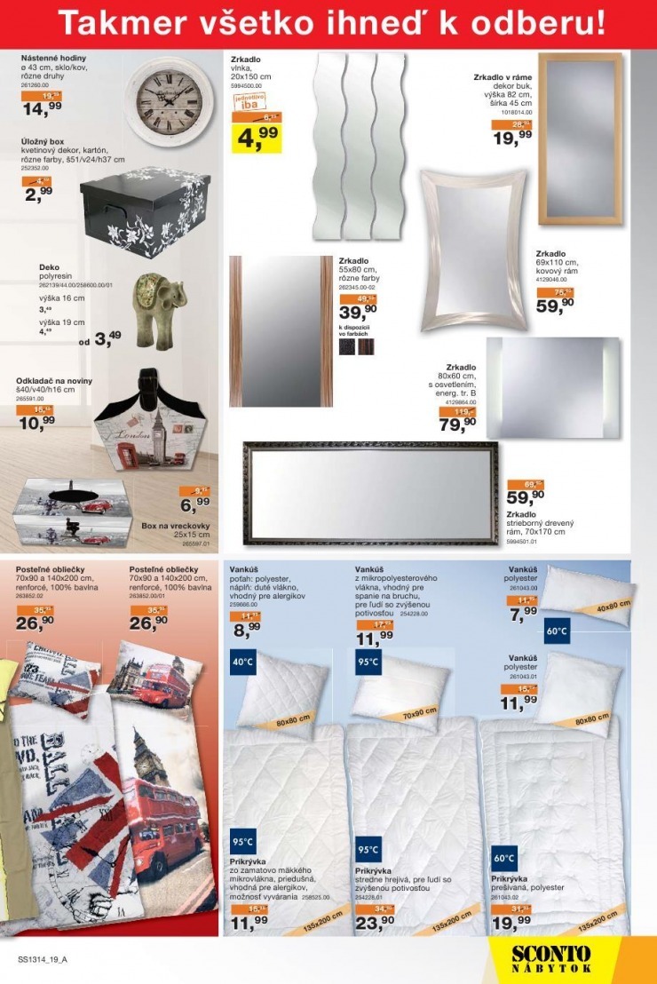 leták mimoriadný Sconto leták strana 19 leták mimoriadný Sconto leták strana 19