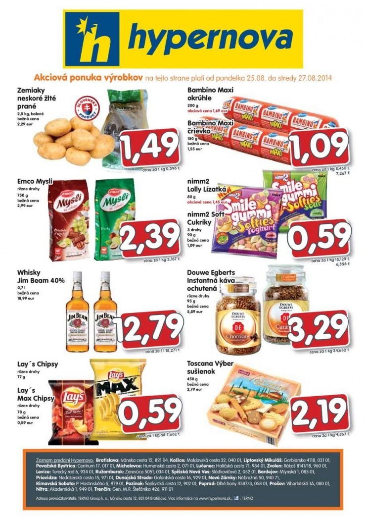 leták Hypernova akciový leták strana 12 leták Hypernova akciový leták strana 12