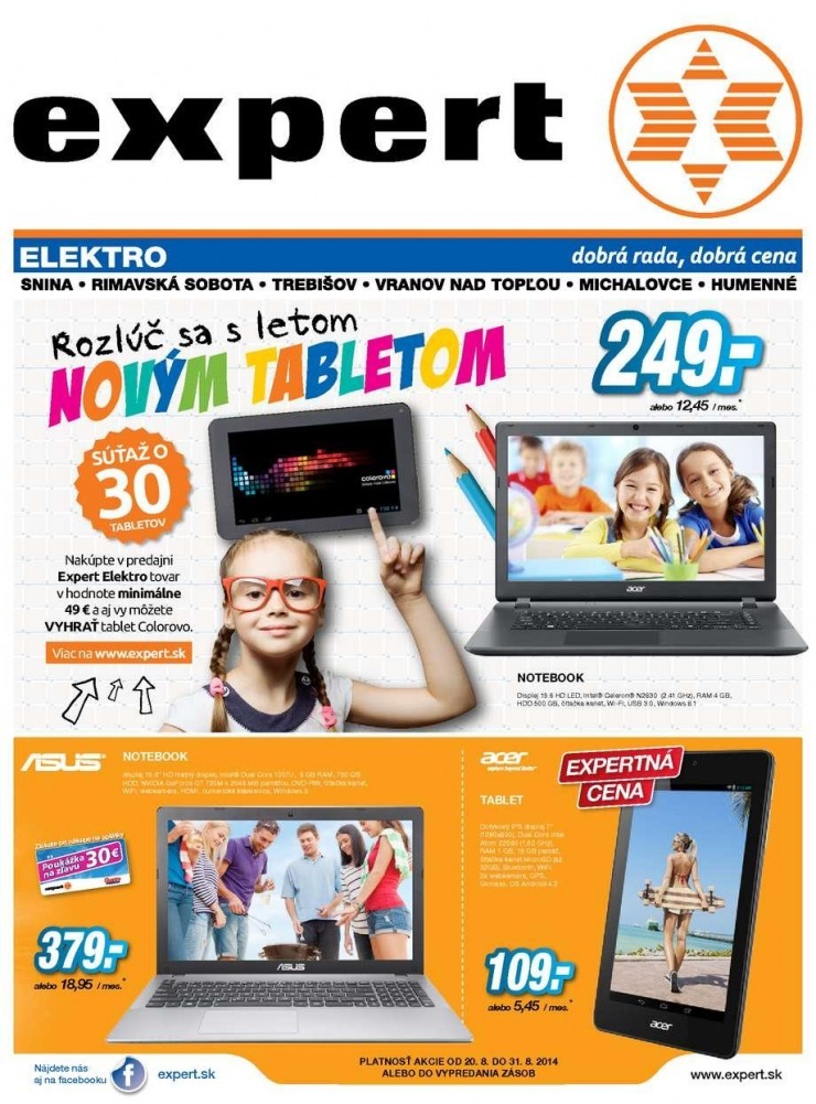 leták Expert Elektro aktuálny leták strana 1 leták Expert Elektro aktuálny leták strana 1