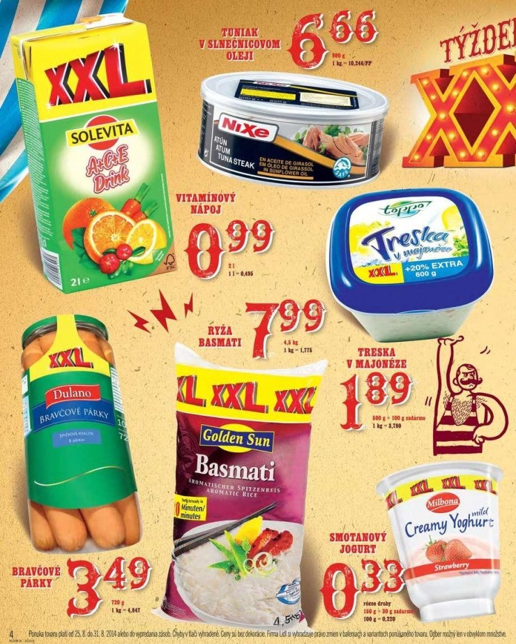 leták mimoriadný leták Lidl strana 4 leták mimoriadný leták Lidl strana 4