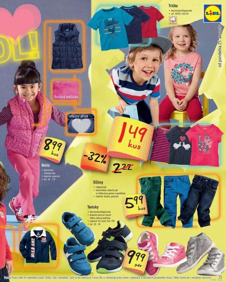 leták mimoriadný leták Lidl strana 15 leták mimoriadný leták Lidl strana 15