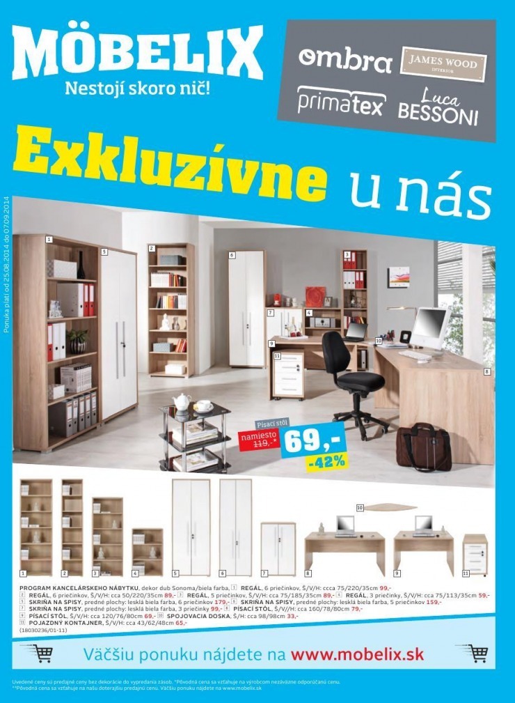 leták exkluzívny leták Möbelix strana 1 leták exkluzívny leták Möbelix strana 1